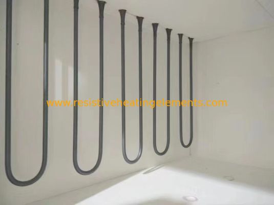 عناصر گرمایشی دیسیلیسید مولیبدنوم MoSi2 1800C برای کوره ها