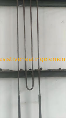 عنصر MoSi2 درجه حرارت بالا 100mm-1000mm مولی دیسیلیسید عنصر گرمایش