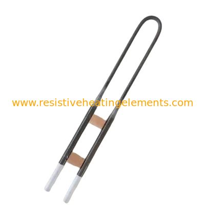 U شکل سیلیکون مولیبدنوم استند 1800C مولیبدنوم Disilicide عناصر