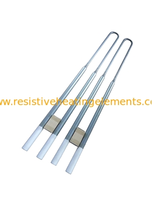 عنصر گرمایشی U-شکل MoSi2 عنصر کوره الکتریکی